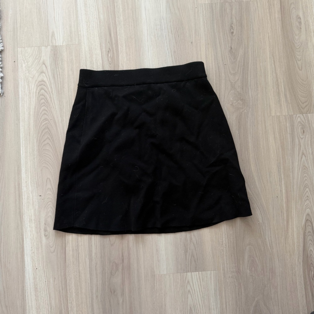 Rachel Zoe Tailored Black Mini Skirt with Matching Vest — Contemporary Set - Picture 3 of 4